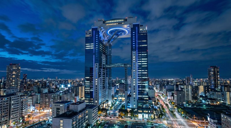 梅田藍天大廈空中庭園展望台