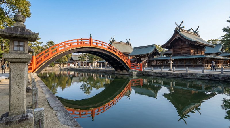 住吉大社的太鼓橋