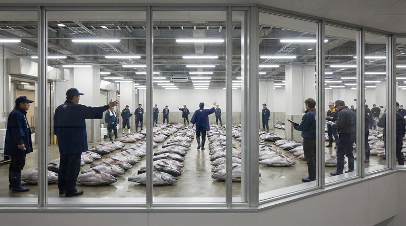 豐洲市場鮪魚拍賣