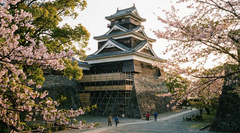 熊本城櫻花