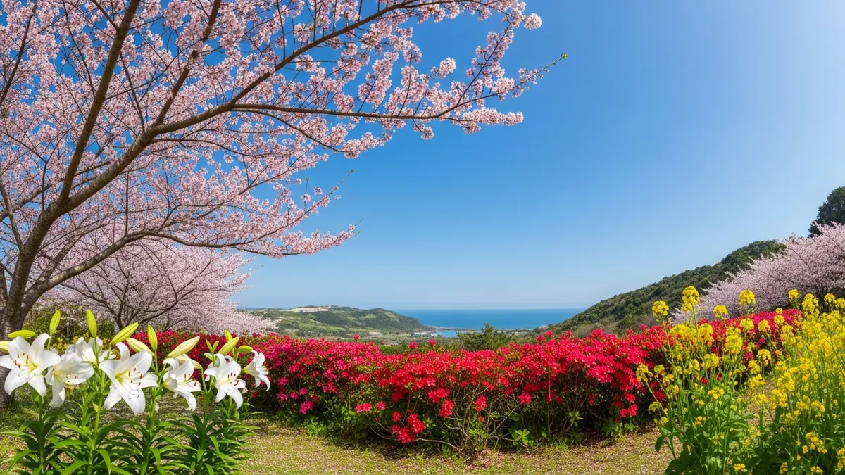 沖繩春日5大花卉概覽