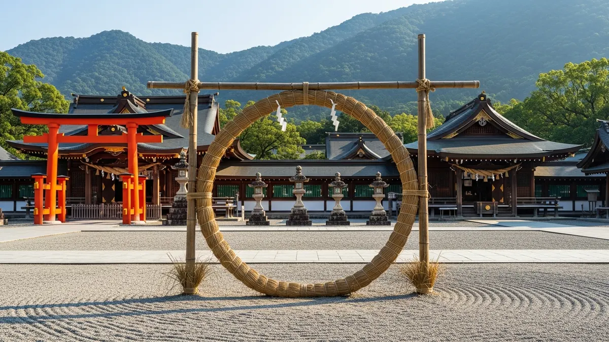 2026京都6月限定！夏越之祓、水無月和菓子與夜訪螢火蟲3大文化體驗 - 夏越之祓：年中淨化儀式深度解析