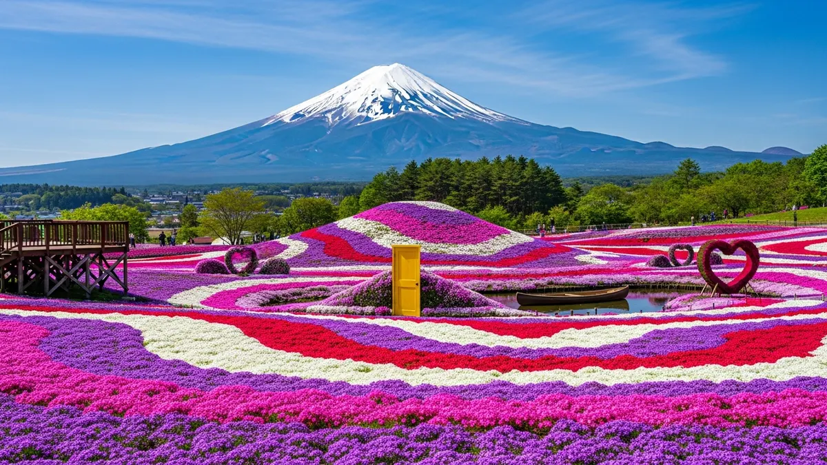 2026富士山芝櫻祭：本栖湖5大夢幻花海與周邊景點一日遊 - 芝櫻祭一日遊：最佳路線規劃