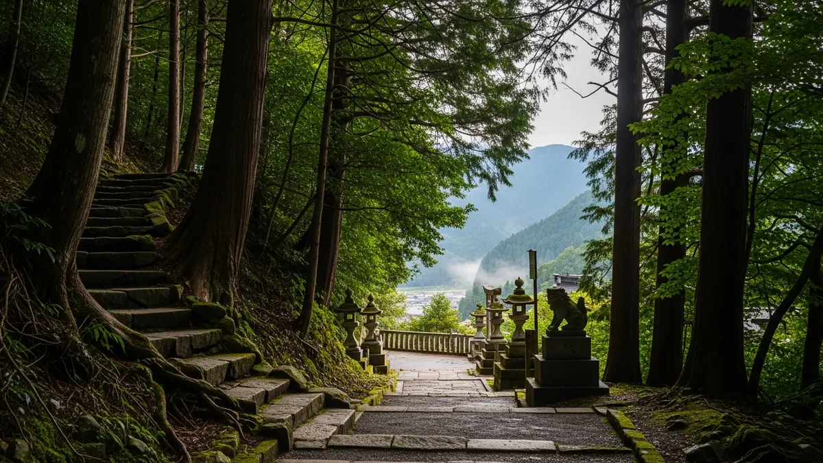 【2026 熊野古道攻略】新手必讀：中邊路全解析、交通住宿、行程規劃最強指南 - 中邊路三天兩夜行程範例