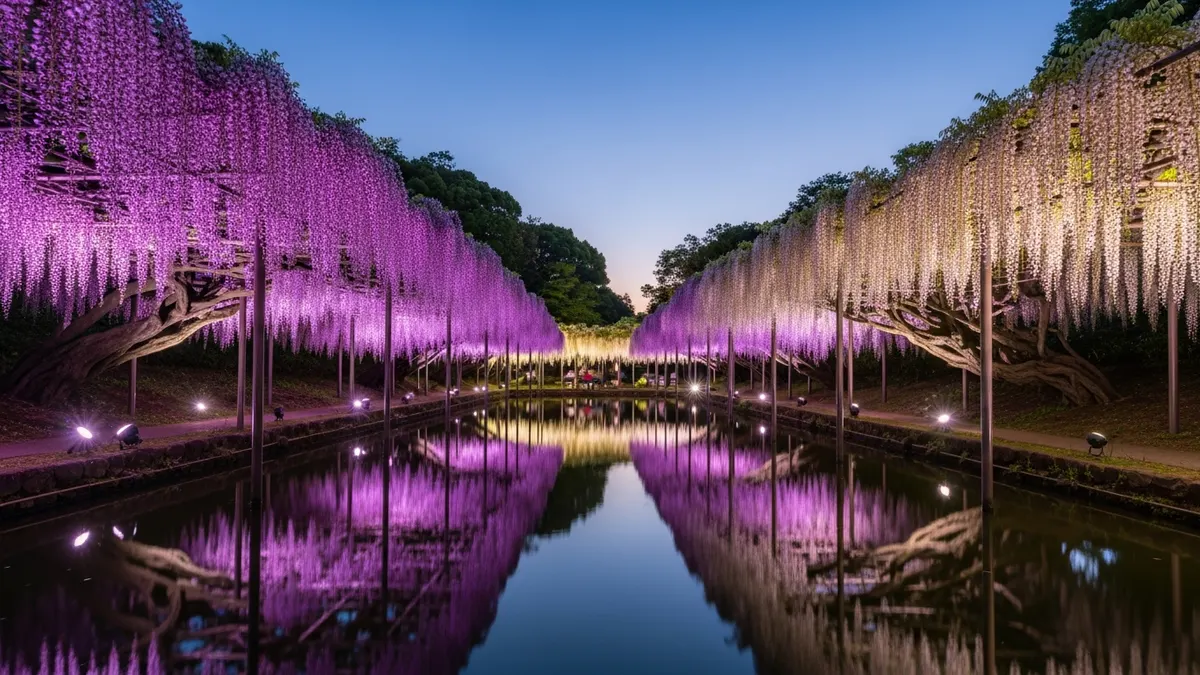 2026日本紫藤花季：足利花卉公園5大夢幻打卡點與關東近郊賞花路線推薦 - 2026日本紫藤花季其他注意事項