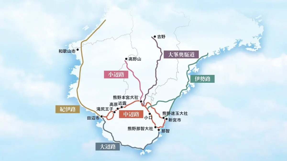 【2026 熊野古道攻略】新手必讀：中邊路全解析、交通住宿、行程規劃最強指南 - 熊野古道便利交通攻略
